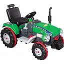Дитячий електротрактор Pilsan 05-210, зелений, з потужним акумулятором 12V, для захоплюючих прогулянок та ігор