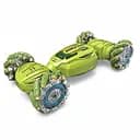 Радиоуправляемая трюковая машина JD 155-18 A-02, управление браслетом, музыка, акум. 3.7V, пульт 2.4GHz, зеленый