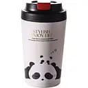 Термочашка Yiwu Panda HP-14-12B з керамічною колбою 380 мл, чорний