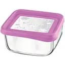 Контейнер Bormioli Rocco Frigoverre, 750 мл, прозорий з рожевим (387870MF8321990)
