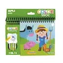 Раскраска с цветными карандашами Apli Kids Ферма (15206)