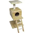 Когтеточка Lucky Pet Домик Юлий, бежевая