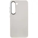 Шкіряний чохол Bonbon Leather Metal Style для Samsung Galaxy S23+ Білий / White