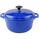 Кастрюля Gipfel Amalia с крышкой 24.5х11 см 4 л синяя (2230)