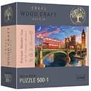 Пазл Trefl дерев'яний фігурний Вестмінстерський палац Біг Бен Лондон Англія 500+1 ел. (20155)