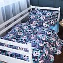 Детский комплект постельного белья MirSon Бязь Kids Time 17-0722 Tiny Panda 160x 220 см синий (2200010689013)