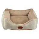 Диван для животных Пухнастики Agility Софа съемный чехол на молнии 60х50х20 см бежевый