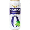 Пиво Чайка Чорноморська Безалкогольное №0 светлое 0.5% 0.5 л ж/б