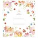 Зошит учнівський Школярик Tender Garden 024-3378L-3 в лінію 24 аркушів 