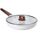 Сковорода универсальная MGC алюминиевая 28 см с антипригарным покрытием, белый MGC HP-4-467