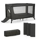 Ліжко-манеж Kinderkraft Joy Light Grey (KLJOYLIGRY00000)