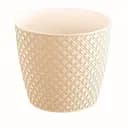 Цветочный горшок Prosperplast Orient круглый крем 260 мм (26682-728)