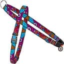 Шлея для собак Waudog Nylon Лето c QR паспортом, быстросъемная, 60-80х70-100х2,5 см (5438)