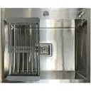 Кухонна мийка Platinum Handmade з нержавіючої сталі 3 мм прямокутна 65x50x23 см (000037436)