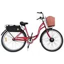 Електровелосипед Azimut Aquamarine 26 дюймів 500W 13Ah червоний