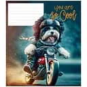 Зошит учнівський You are so cool Школярик 012-3241L-1 у лінію 12 аркушів