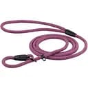 Поводок-удавка для собак Barksi Active из альпинистского шнура (длина 183 см диаметр 9 мм) розовый
