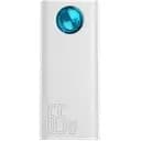 Зовнішній акумулятор Baseus Amblight QC3.0+PD 65W 30000mAh білий