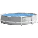 Басейн каркасний Intex 26700 NP круглий 305x76 см об'єм 4485 л від 6 років