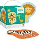 Пазл DoDo 6 в 1 Дикі тварини, 18 елементів (300153)