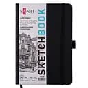 Скетчбук Santi для графіки 16х23 см 80 аркушів чорний (743185)