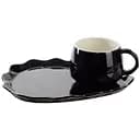 Чашка Led Core Black Gold з блюдцем 220 мл (B060688)