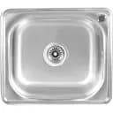 Кухонная мойка Platinum 4842 из нержавеющей стали 0.6 мм прямоугольная 48x42 см сатин (SP000016241)
