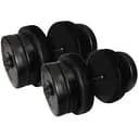 Гантели наборные Newt Rock Pro композитные в пластиковой оболочке 2 шт. по 20.5 кг NE-PL-G-020-2