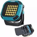 Кемпинговый фонарь W893-1 30COB White+Yellow + 5SMD Red Power Bank 2×18650 Type-C магнит и крючок Синий