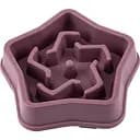 Миска-лабіринт для собак WahoPet для повільного годування, зірка, пластикова, 250 мл, коричнева (WA00006)