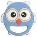 Прорезыватель для зубов Lindo Сова, голубой (LI 326 блак)