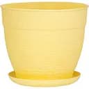 Вазон для цветов Ekodeo 4 л желтый (P88909YW)