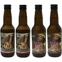 Набір питного меду Holiday Brewery: Козацький з хмелем 6% (2 шт. x 0.33 л) + Монастирський ароматний 6% (2 шт. x 0.33 л)