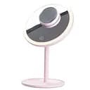 Косметичне дзеркало Happy Life з LED-підсвіткою та збільшенням, рожевий (HP072TD020P)
