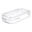 Контейнер для зберігання продуктів Yiwu HP-27-7 пластиковий з індикатором дати білий