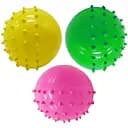 М'яч гумовий Bambi Звірятко з шипами 10 см 25 г 3 шт. (RB20309-1)