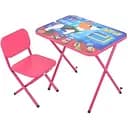 Столик со стульчиком Bambi Собака M 5087-8 малина