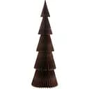 Елка из переработанной бумаги J-line с золотым напылением 152 см коричневая (39587)