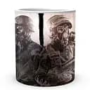 Кружка GeekLand Metro 2033 Метро 2033 war MT 02.04 330 мл белая