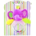 Погремушка мягкая Bambi Животные Слоник C20561 тактильная