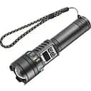 Мощный ручной фонарь COBRA CB-A282-TG с аккумулятором и COB подсветкой