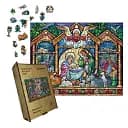 Деревянный пазл Вертепная Мозаика, А4, Деревянная коробка 100 элементов