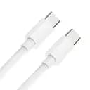 Кабель Google Type-C to Type-C 60W 1 метр білий