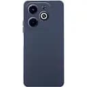 Чохол TPU GETMAN Liquid Silk Full Camera для Infinix Hot 40i Синій / Midnight Blue