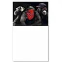 Блокнот Jumbi с магнитом на холодильник Monkey КТ01032302 30 листов     