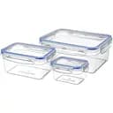 Набір пластикових контейнерів Bager Touch & Lock 3 шт (BG-656)