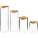 Банка Ecomo C-Line крышка бамбук 1200 мл (BR0922)