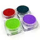 Набір гліттера для біо-тату Райдужний №4 Fresh Tattoo glitter-set-4x-4, 4 кольори