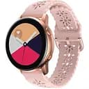 Ремешок Flower для Xiaomi Ticwatch C2 TicWatch E TicWatch S2 Mobvoi TicWatch C2 - розовый ширина крепления 20мм силикон Watchbands (W32-3WB39660066)