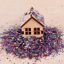 Снег искусственный Novogod'ko 80 г разноцветный (974179)